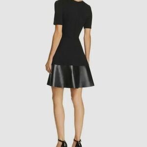 Aqua Black Mini Dress